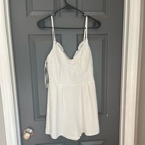 White romper size large